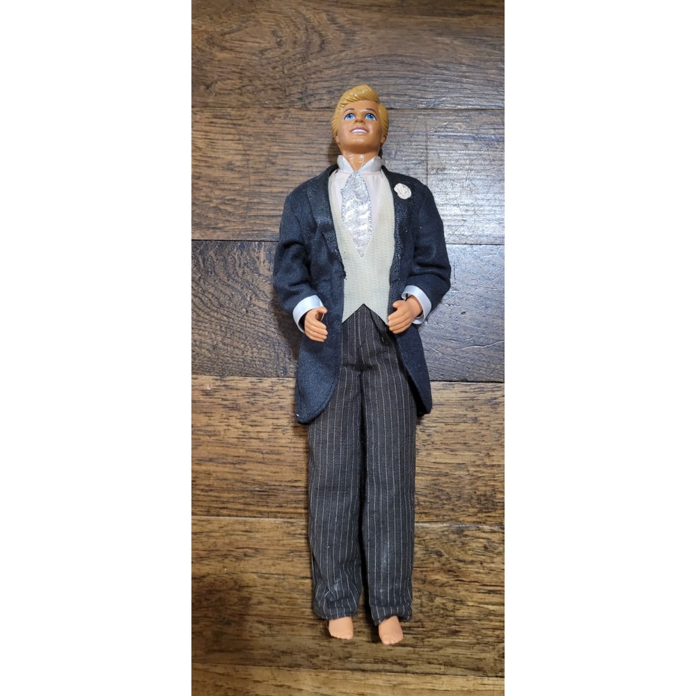 Vintage 1988 Mattel Barbie Ken Wedding Groom